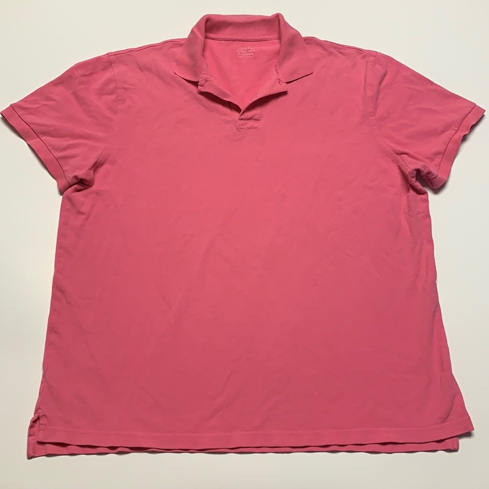 Pink J. Crew Polo